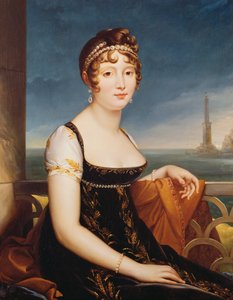ナポリの女王、キャロライン・ボナパルトの肖像